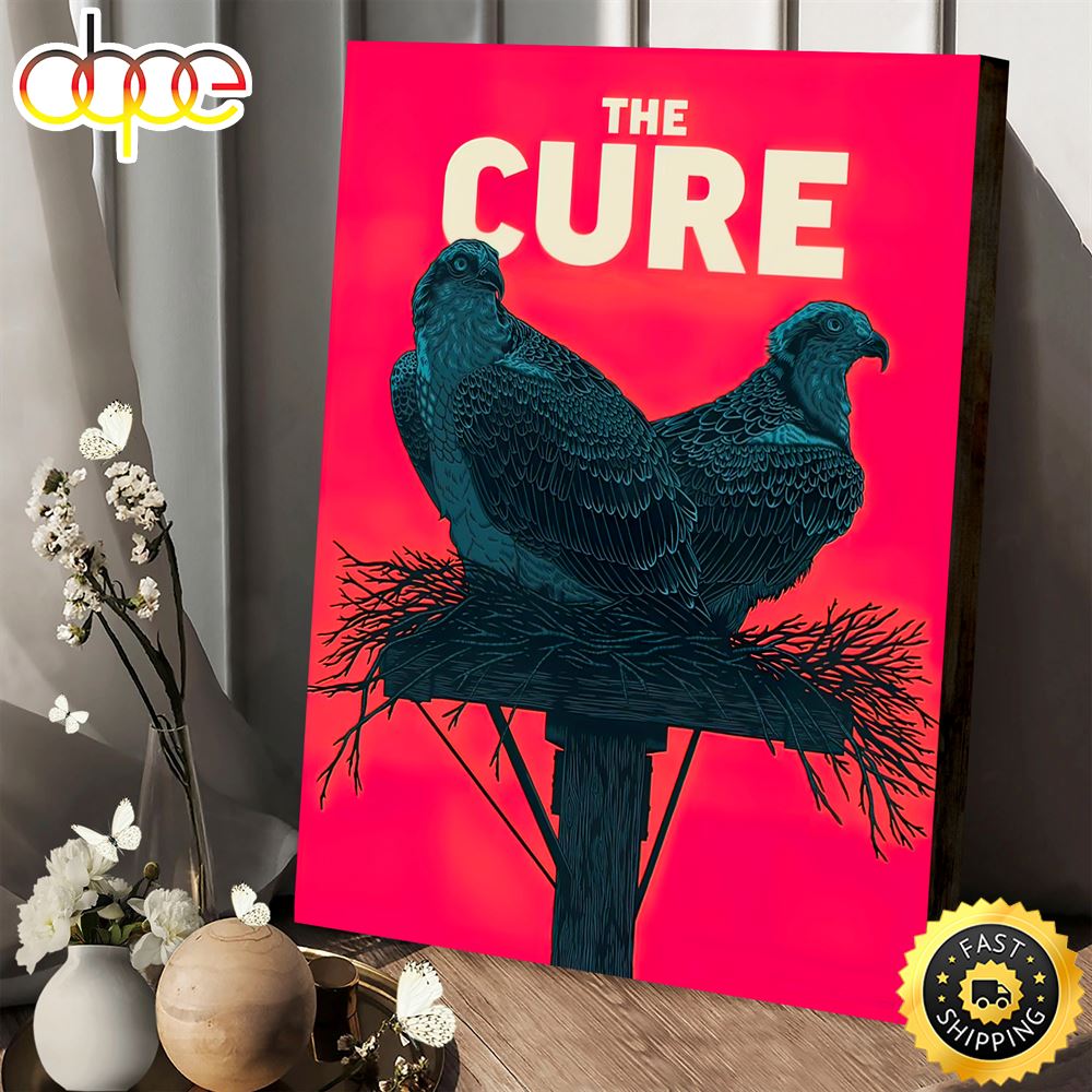 The Cure Minneapolis June 8 Tour 2023 Canvas Poster Gsfe5h
