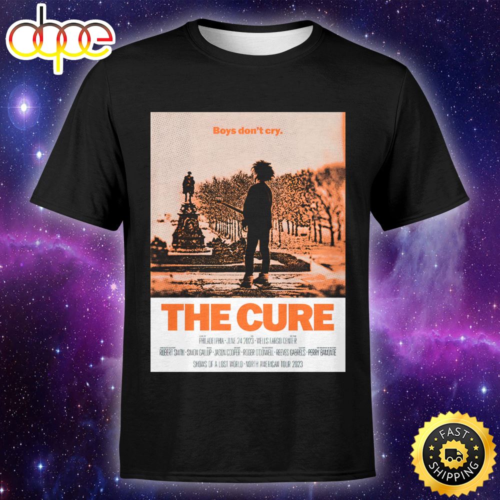 The Cure Philadelphia June 24 2023 Unisex T Shirt Nz9yiz
