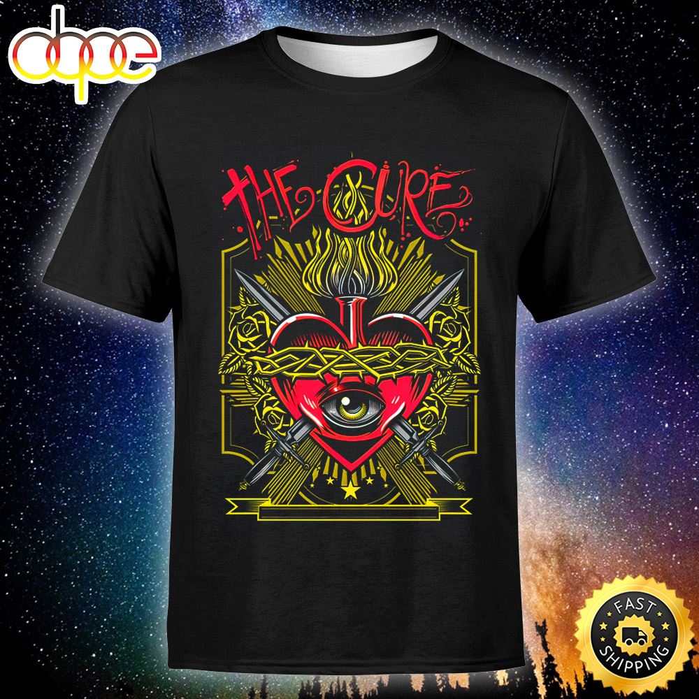 The Cure Salt Lake City June 4 Tour 2023 Unisex T Shirt Cvb5f3