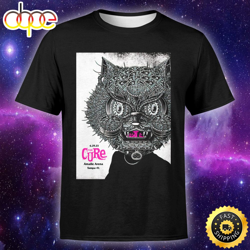 The Cure Tampa June 29 Tour 2023 First Unisex T Shirt Qxpsxa