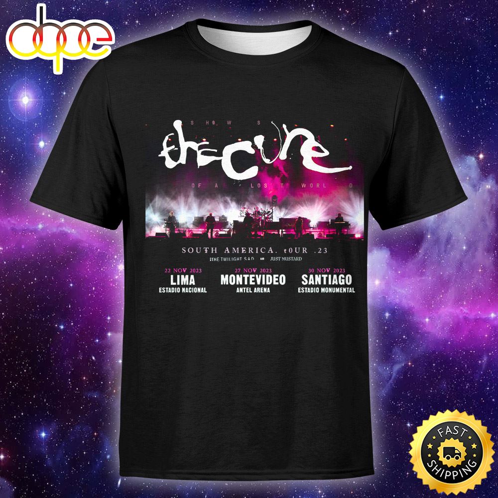 The Cure The Shows Of A Lost World 2023 Tour Will Take Place In Lima Unisex T Shirt Xdqliu