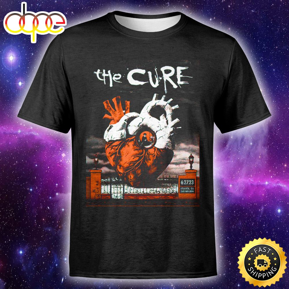 The Cure Tour 2023 For Atlanta Unisex T Shirt Ekt9y3