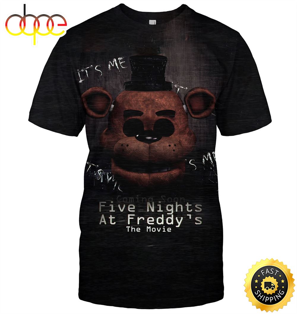 The Five Nights At Freddy S Movie 2023 Unisex T Shirt 3d All Over Print Shirts Gqpv2r