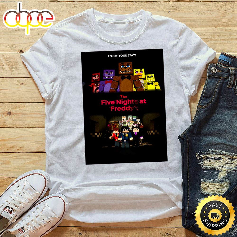 The Five Nights At Freddy S Poster Fnaf Cooming Son Unisex Tshirt H4gwxu