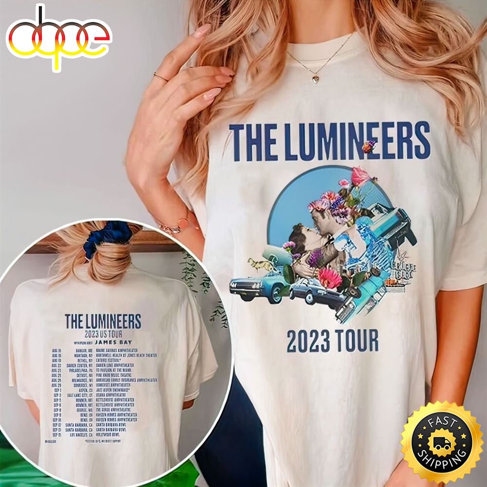 The Lumineers Tour Dates 2023 Unisex T Shirt Yjktwa