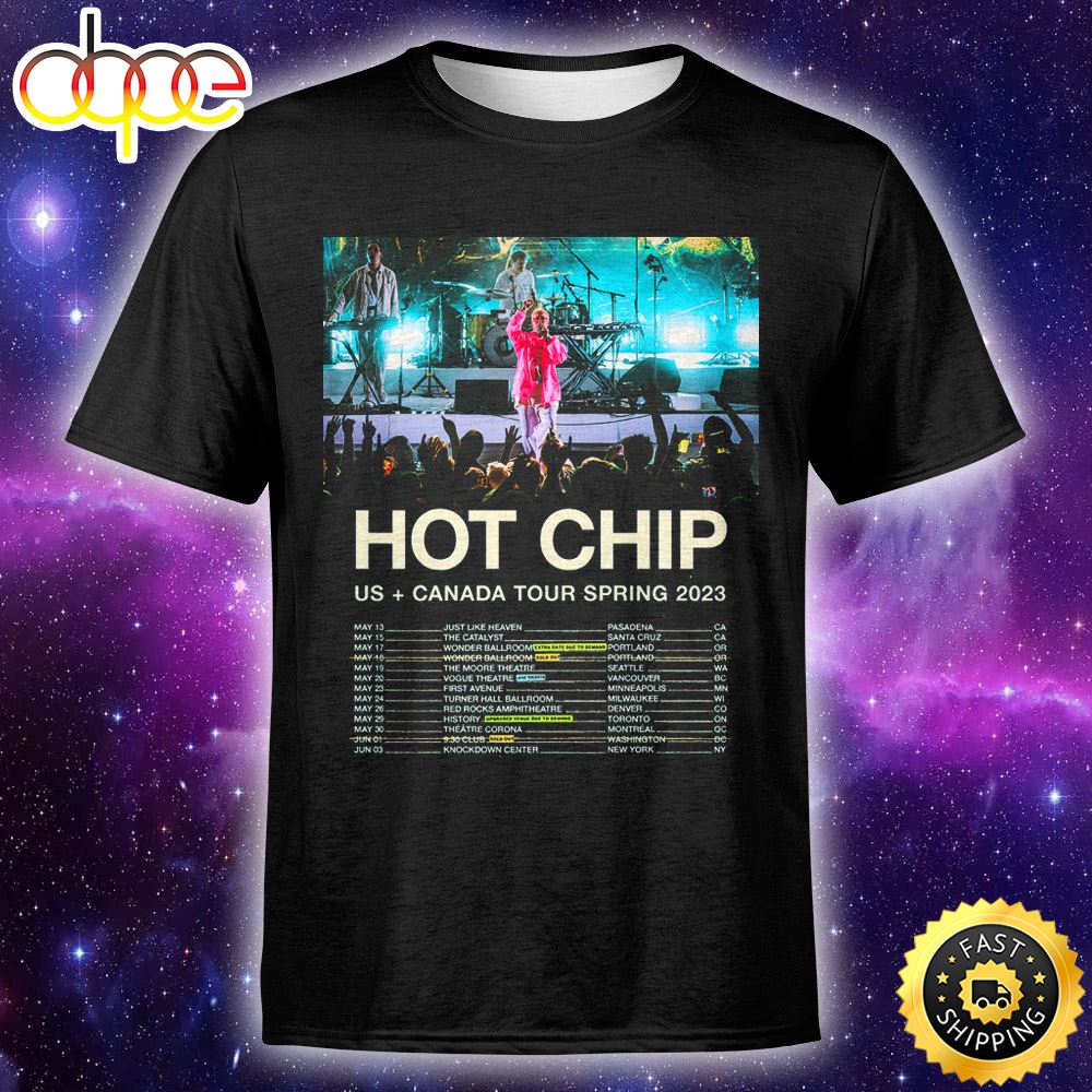 Tour News The Cure Hot Chip Tour 2023 Unisex T Shirt O6ntzs