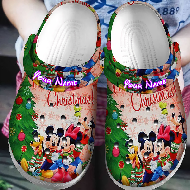 Mickey mouse christmas discount crocs