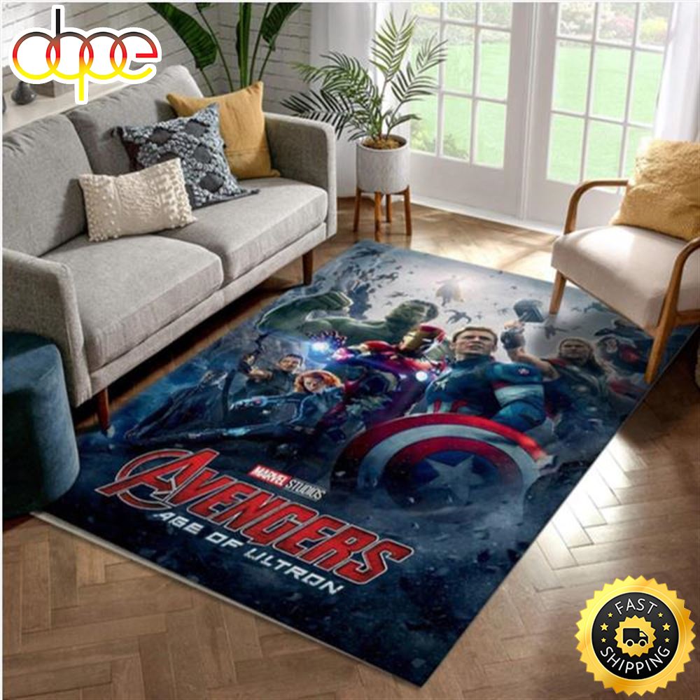 Avengers Age Of Ultron Movie Movie Area Marvel Movie Rug Bedroom Us Gift Decor 1 Kuvfji