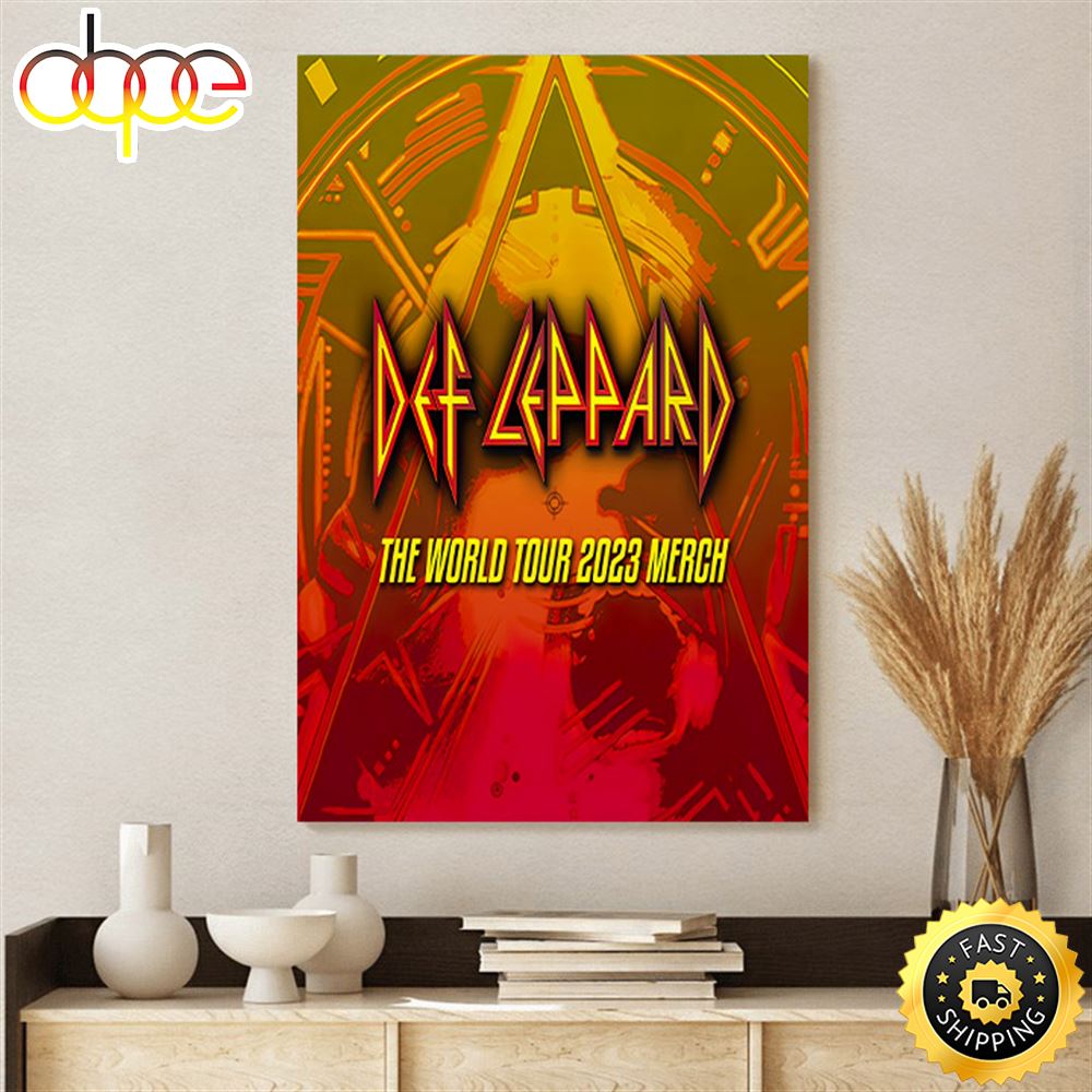 Def Leppard Official Uk Store Poster Canvas Ibcdkp