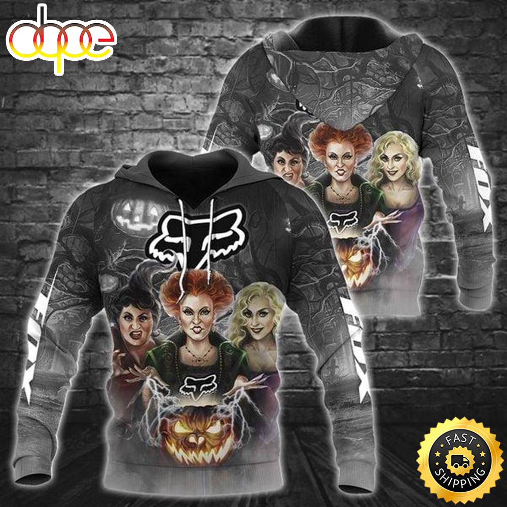 Hocus Pocus Halloween Design Gift For Fan 3d All Over Printed Hoodie Anczpg