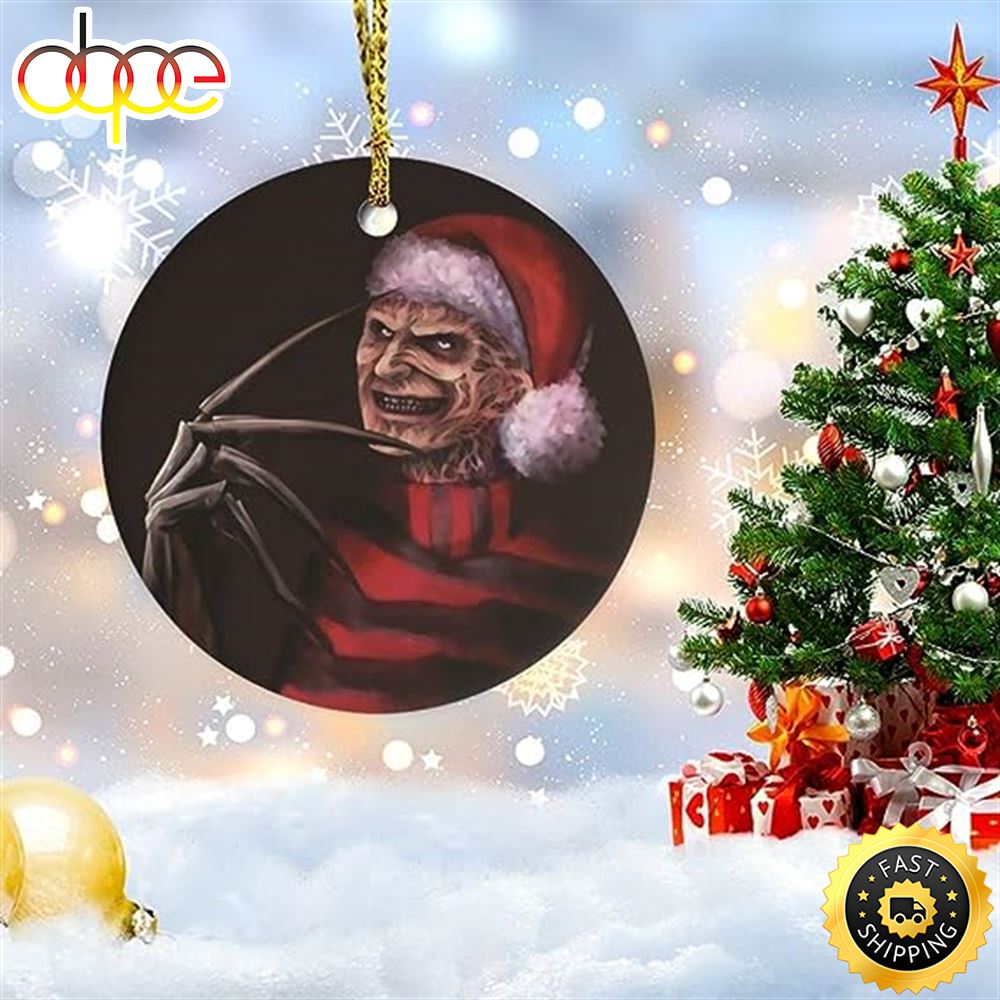 Horror Movie Scary Christmas Tree Decor Orenement Akodij