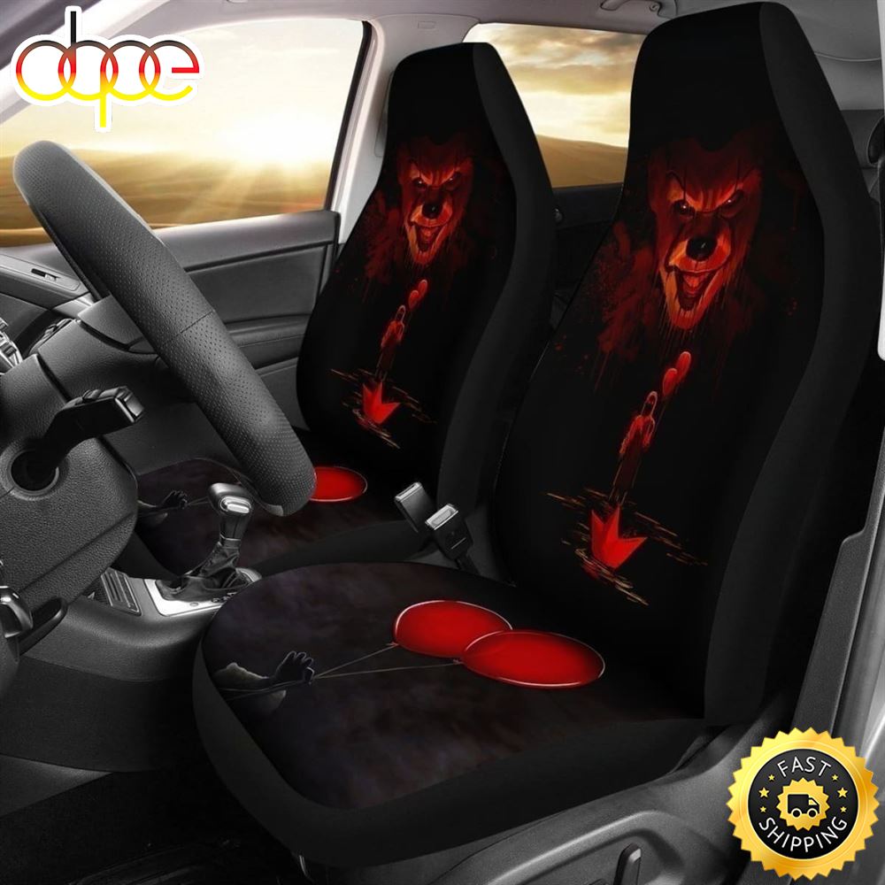 It Chapter 2 Car Seat Covers Horror Movies Universal Fit 1 Gxaec5