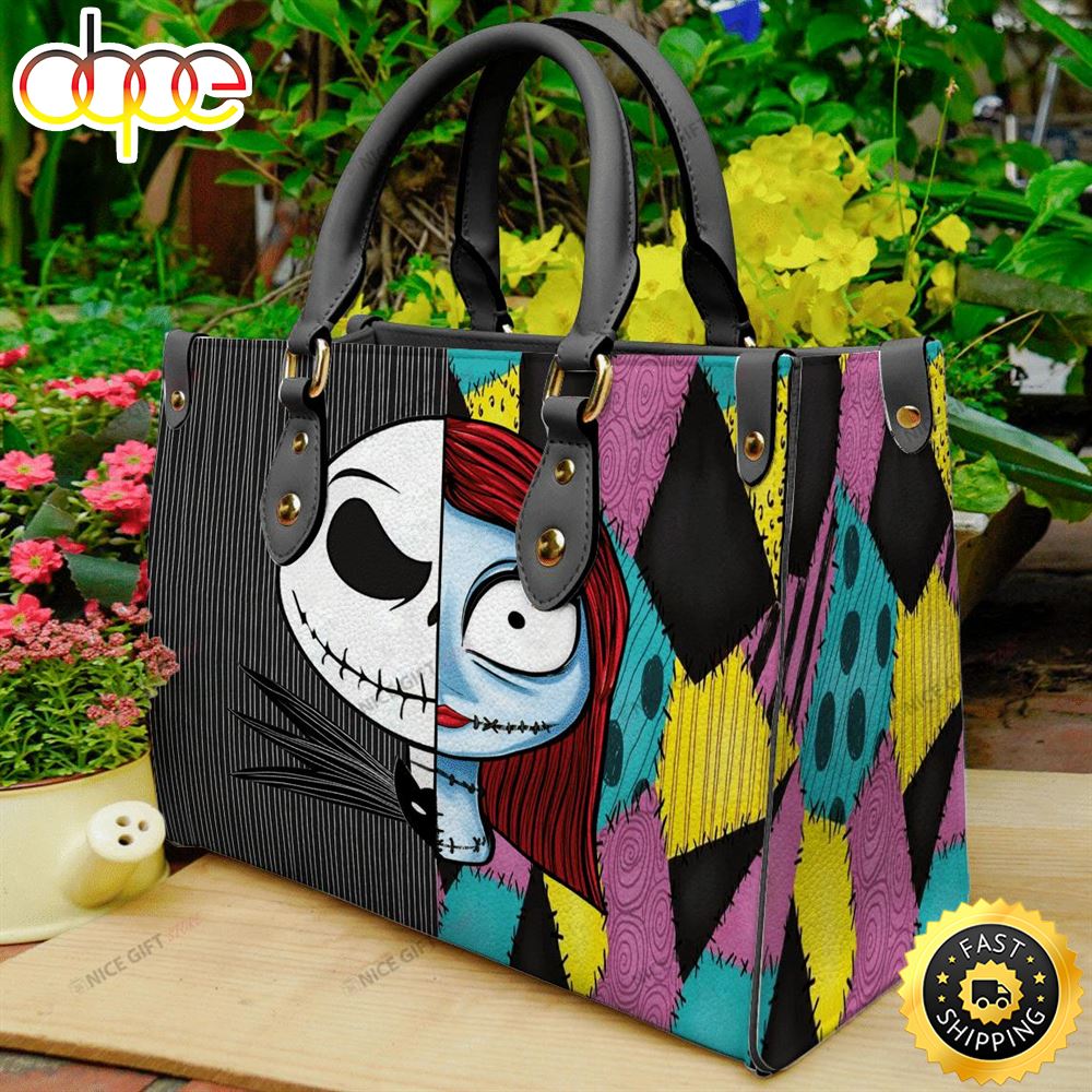 Jack Skellington Women I Could Be Your Worst Nightmare Leather Bag 1 Hzjdht