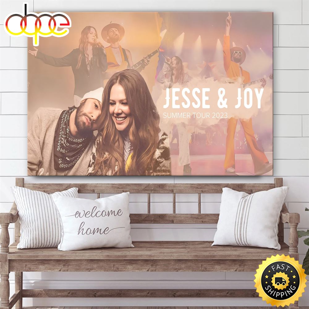 Jesse Joy Tour 2023 Summer Por Usa Poster Canvas Ujjvnh