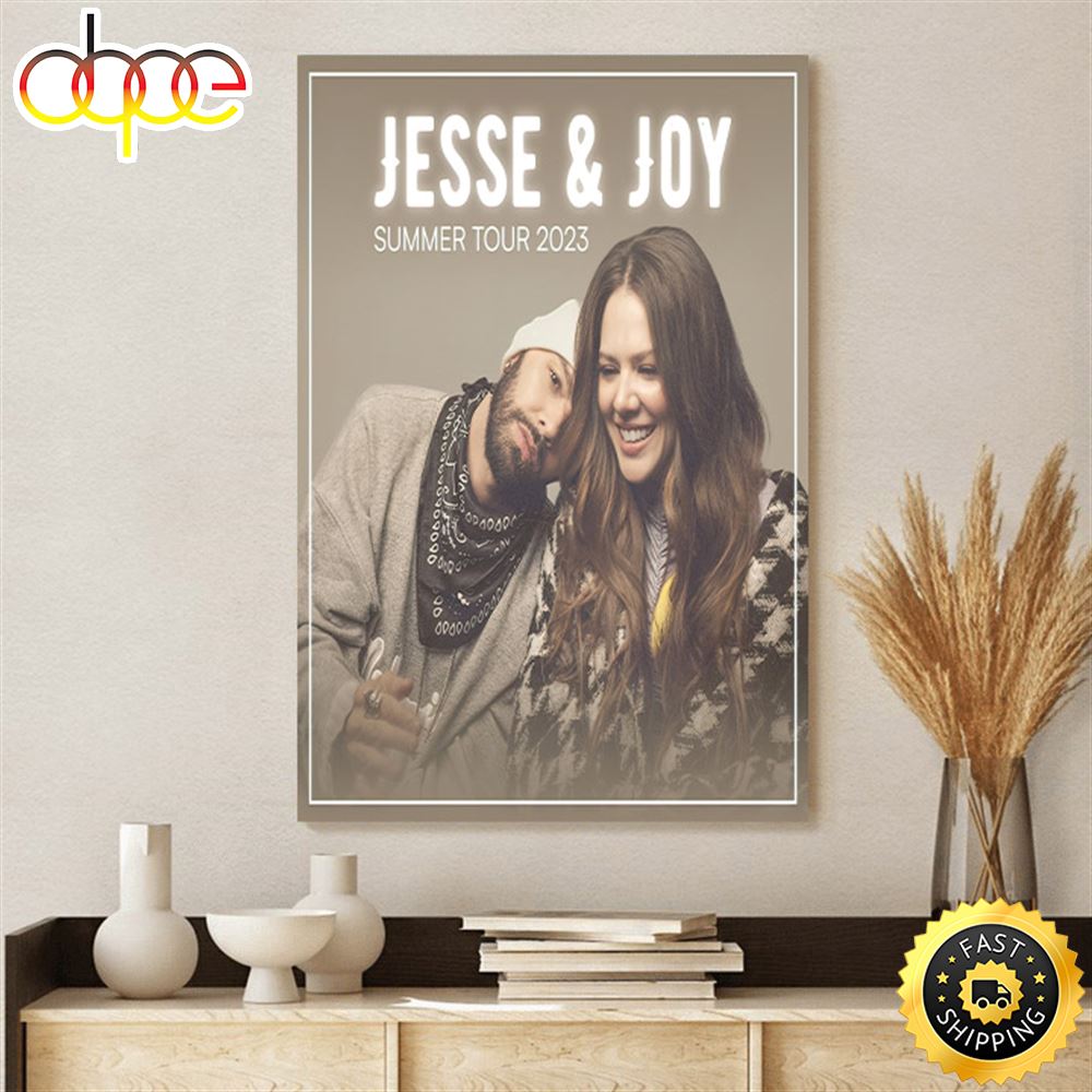 Jesse Joy Us Tour 2023 Summer Poster Canvas Pvumyo