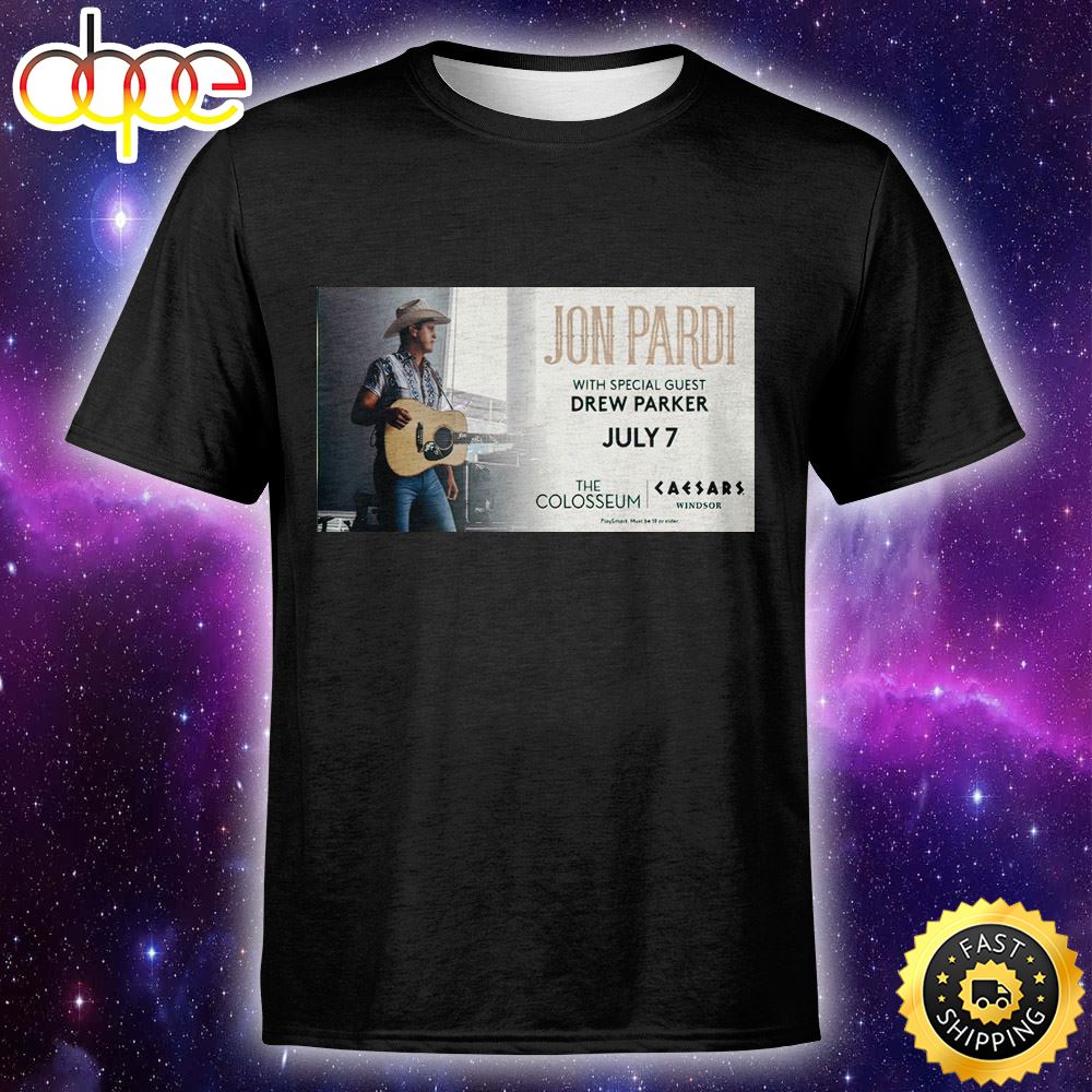 Jon Pardi Mr. Saturday Night World Tour 2023 Unisex T Shirt Sbcw3d
