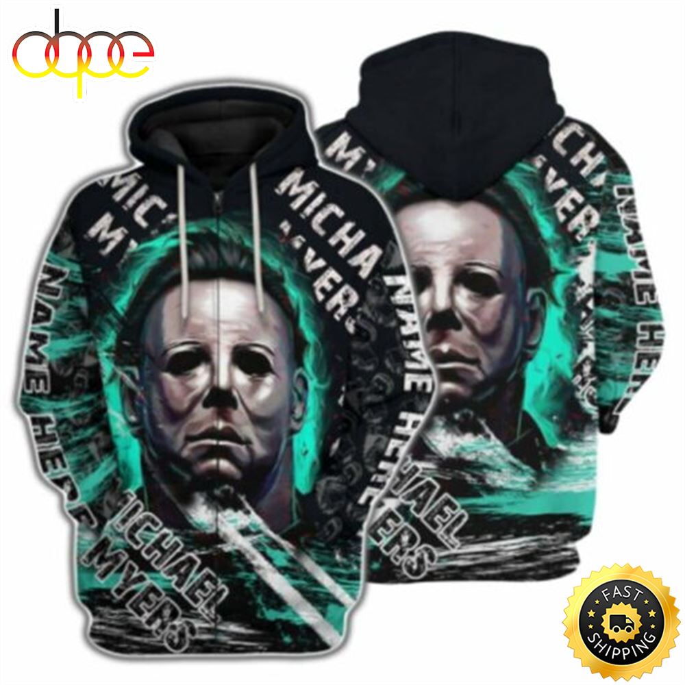 Michael Myers Halloween Horror Character 3D All Over Printed Shirts Nwcgb7