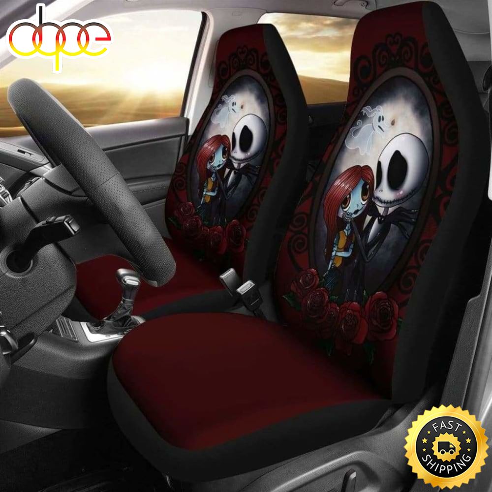 Nightmare Before Movie Christmas Car Seat Covers 1 Cnzxmt