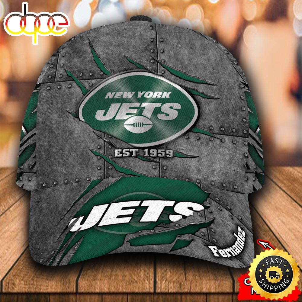 Personalized New York Jets All Over Print 3D Classic Cap Yicrzi
