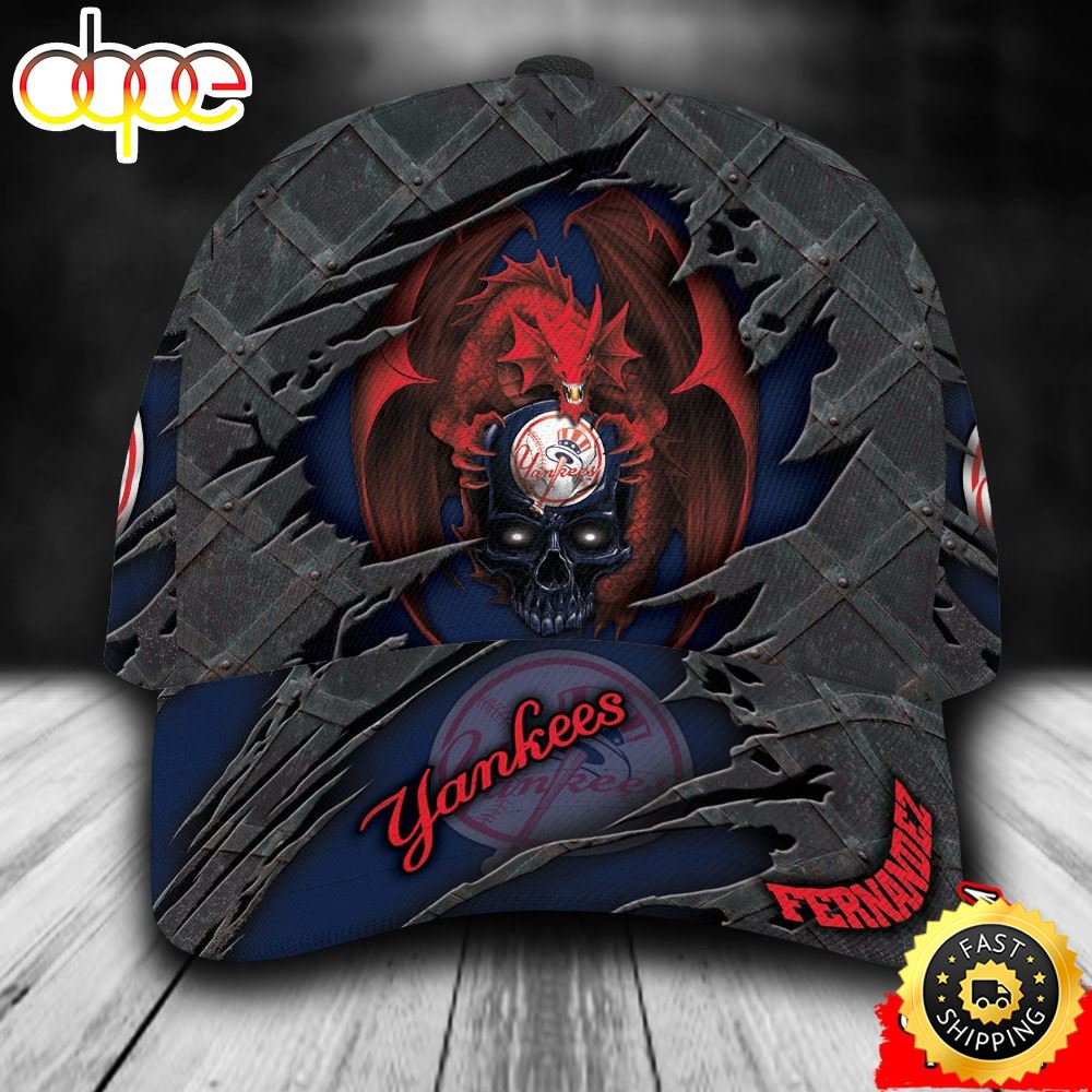 Personalized New York Yankees Dragon All Over Print 3D Classic Cap –