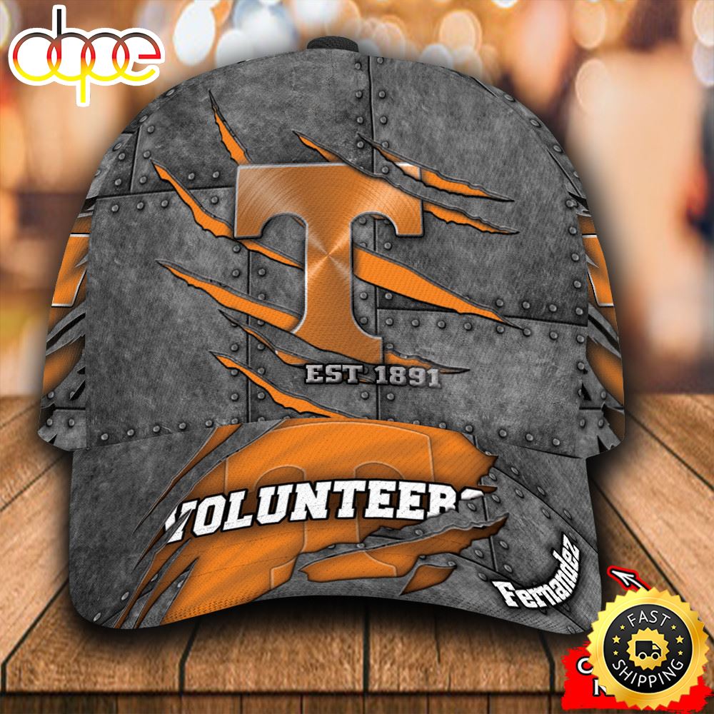 Personalized Tennessee Volunteers All Over Print 3D Classic Cap Ewcpl5