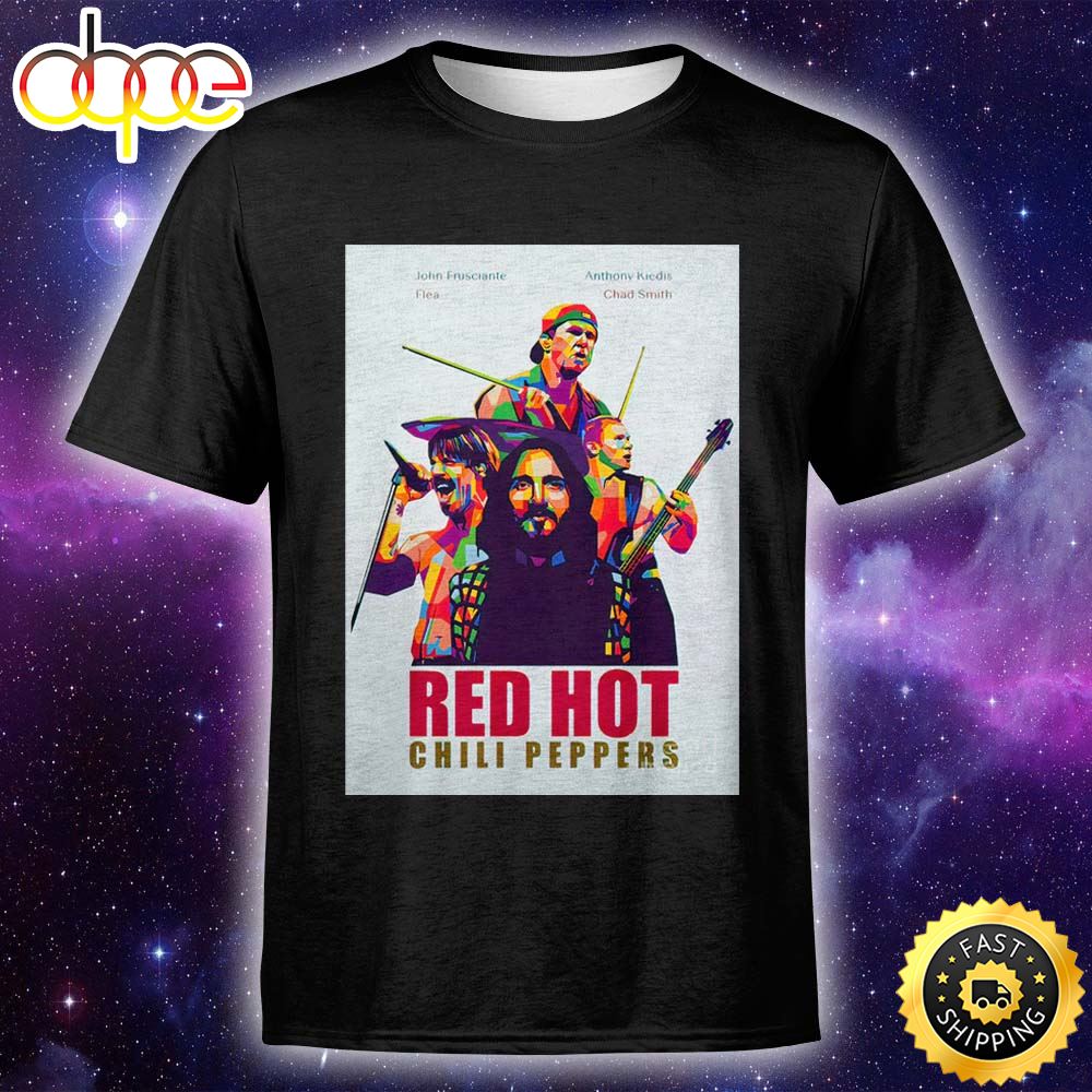 Red Hot Chili Peppers 2023 Tour Unisex T Shirt Gg7ika