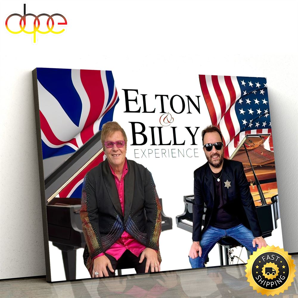 The Elton John Billy Joel Experience Capitol Theatre Tamworth June 30 2023 Poster Canvas