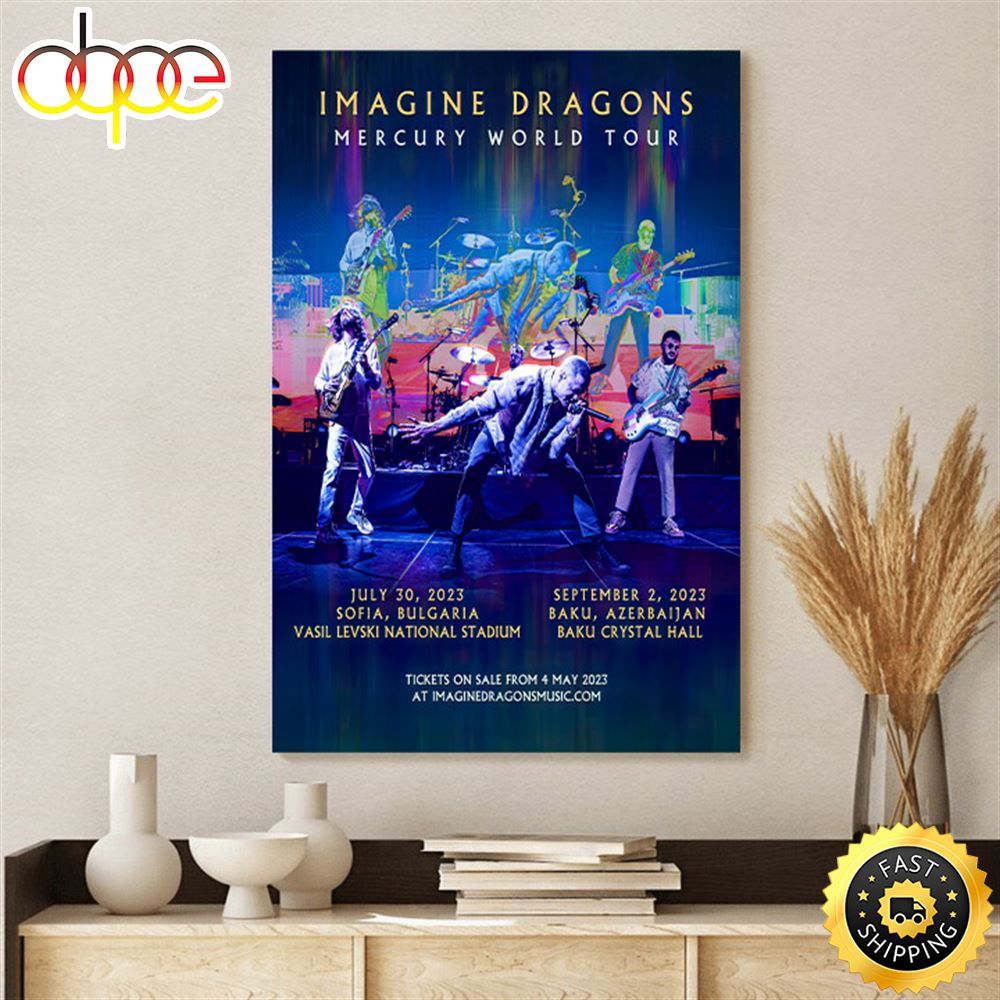 The Imagine Dragons Tour 2023 Canvas