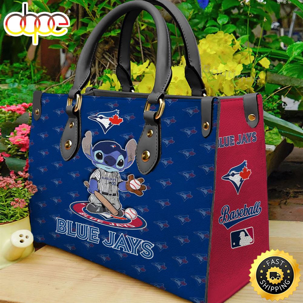 Toronto Blue Jays Stitch Women Leather Hand Bag 1 Nfrr3x