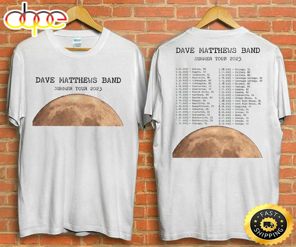 2023 Dave Matthews Band Summer Tour Unisex T Shirt Qnwhrk