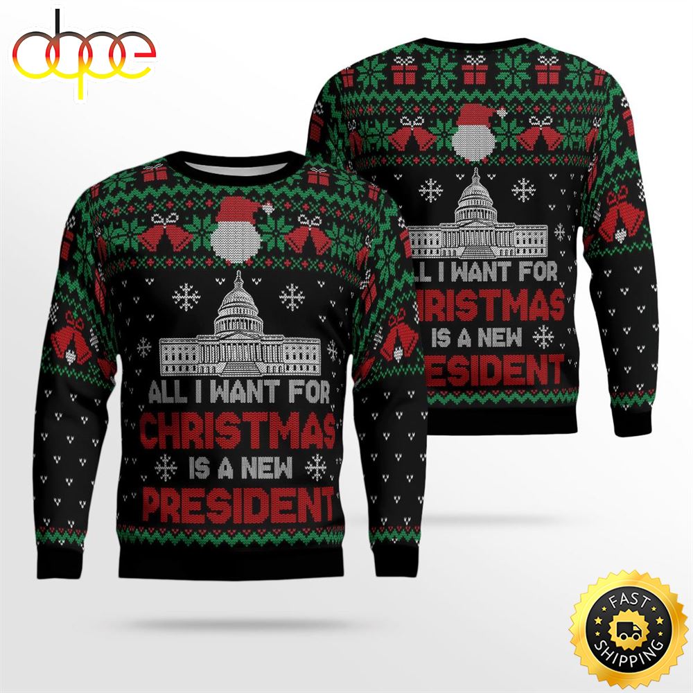 All I Want For Christmas AOP Sweater Ojmf8q