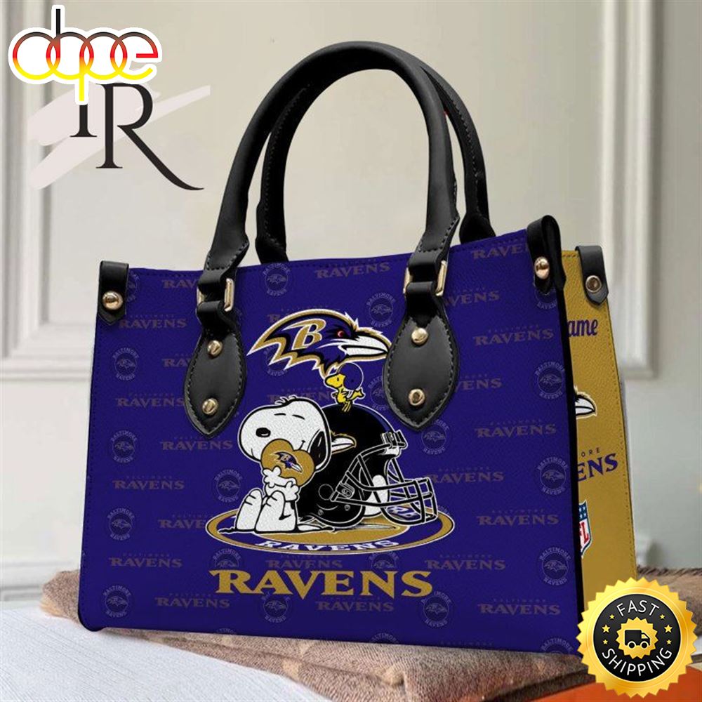 Baltimore Ravens Print Crossbody Bag One Shoulder Travel Bag