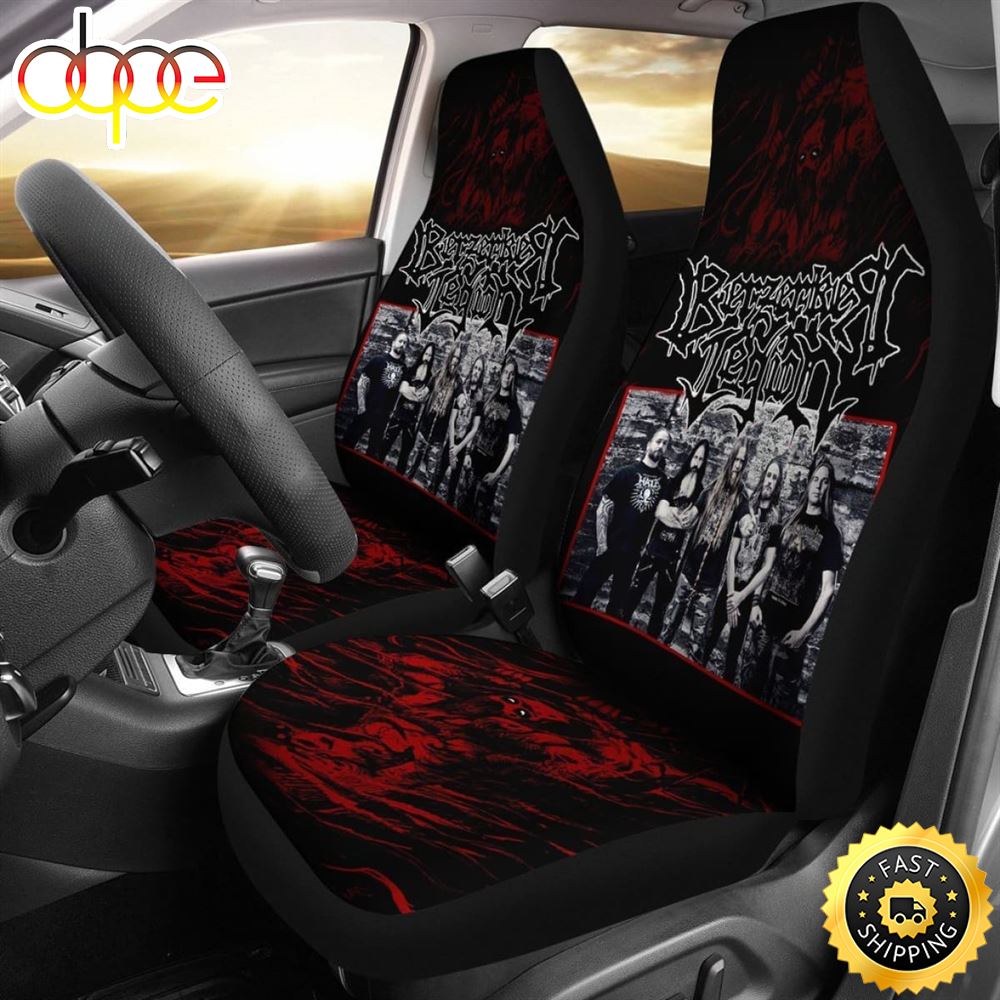 Berzerker Car Seat Covers Metal Band Fan Dpmm72