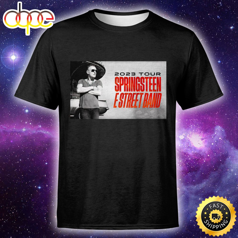 Bruce Springsteen And The E Street Band 2023 Unisex Shirt Lvvzyf