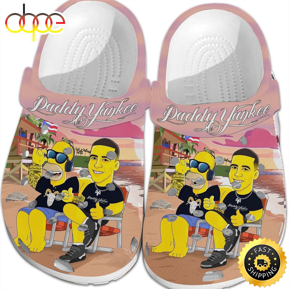 Daddy Yankee Music Crocs Crocband Clogs Shoes Comfortable For Men Women and  Kids –