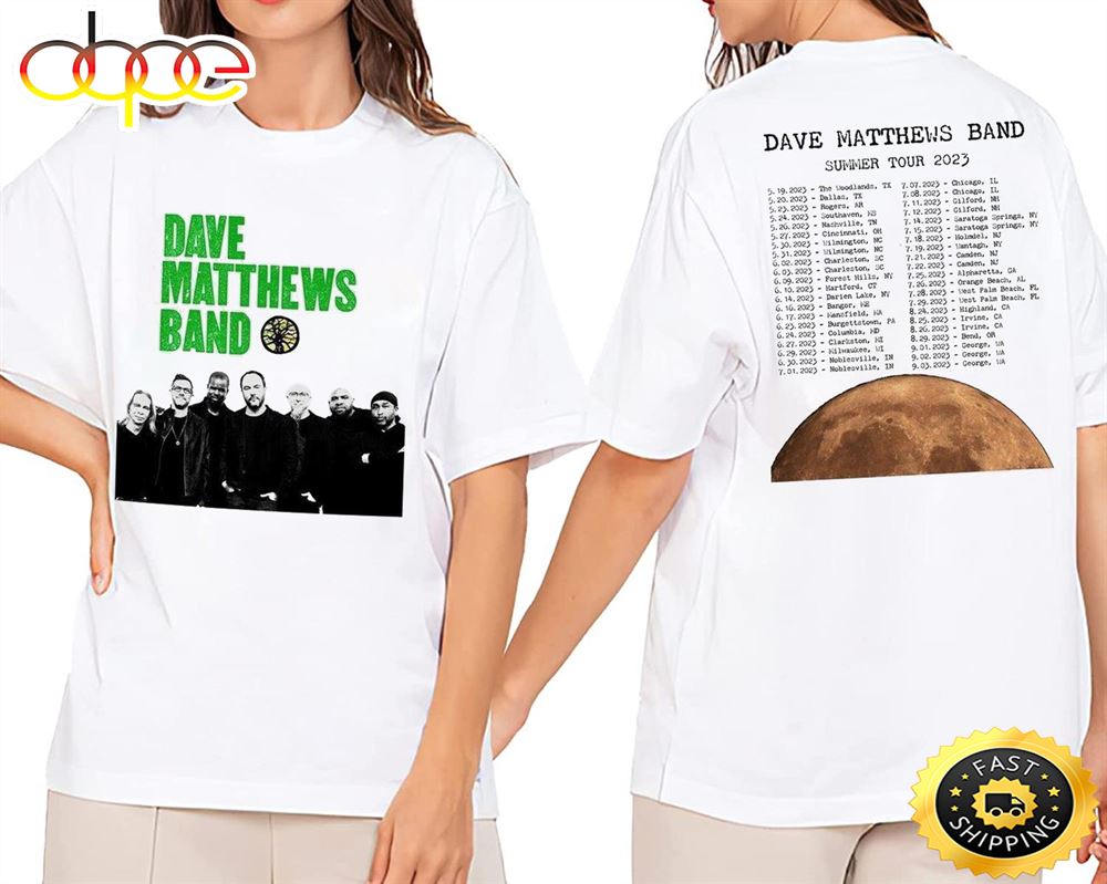 Dave Matthews Band Shirt 2 Sides Dave Music Matthews Band Unisex T Shirt Ig7zk8