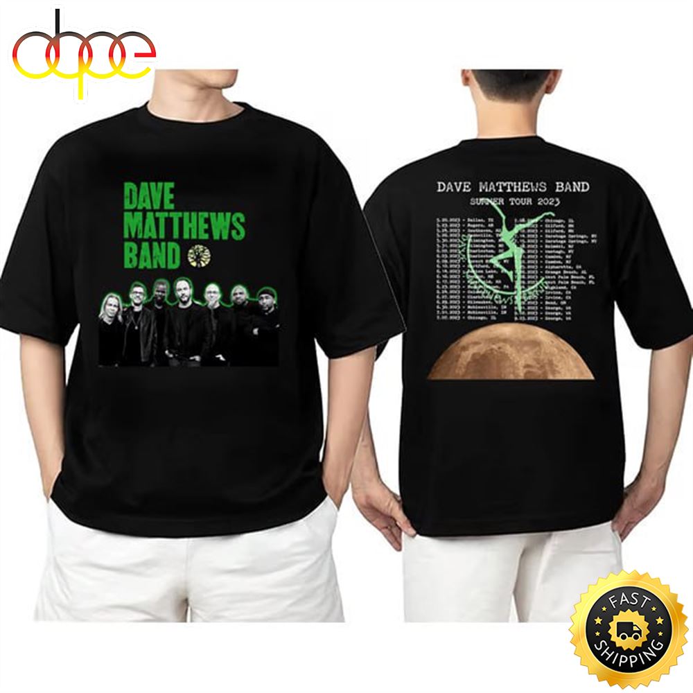 Dave Matthews Band Summer Tour 2023 Unisex T Shirt Dpcxxj