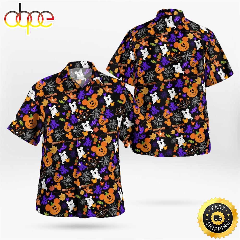 Fashion Halloween Hawaii Shirt Obi16s