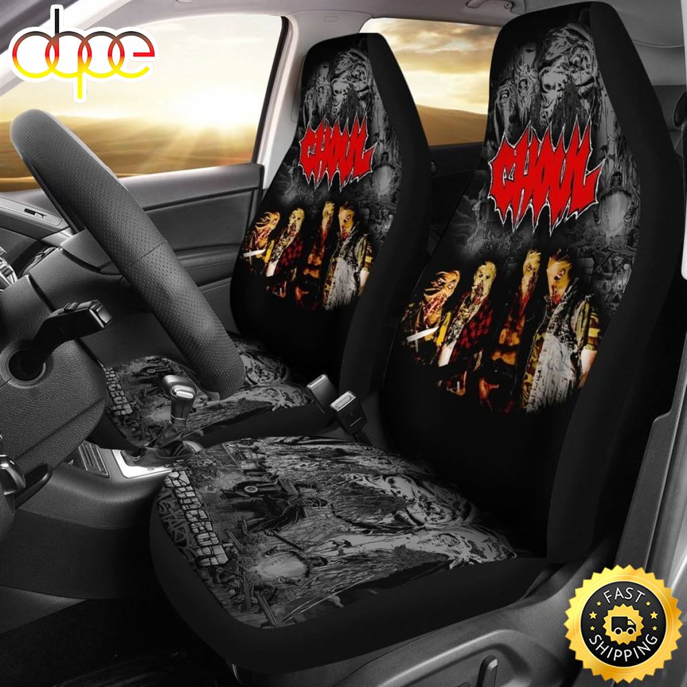 Ghoul Car Seat Covers Heavy Metal Band Fan Jjkwxl
