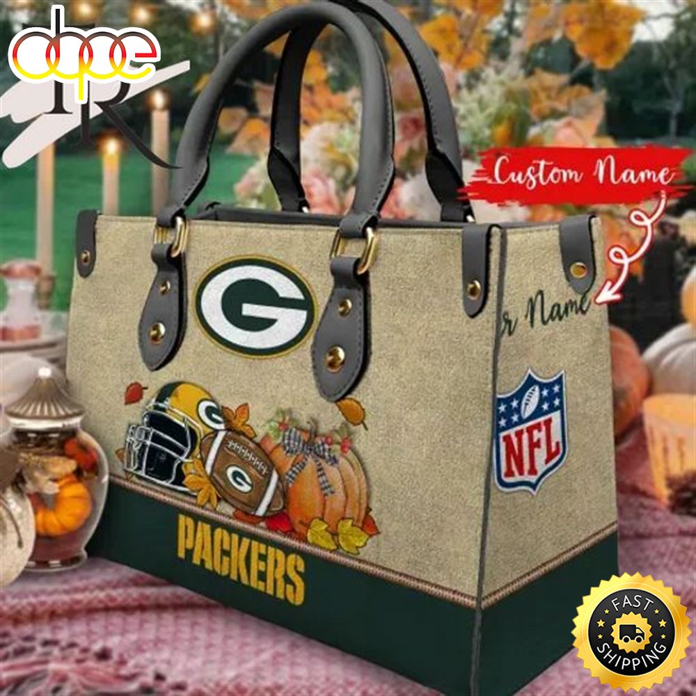 Green Bay Packers Autumn Women Leather Hand Bag Zthhb2