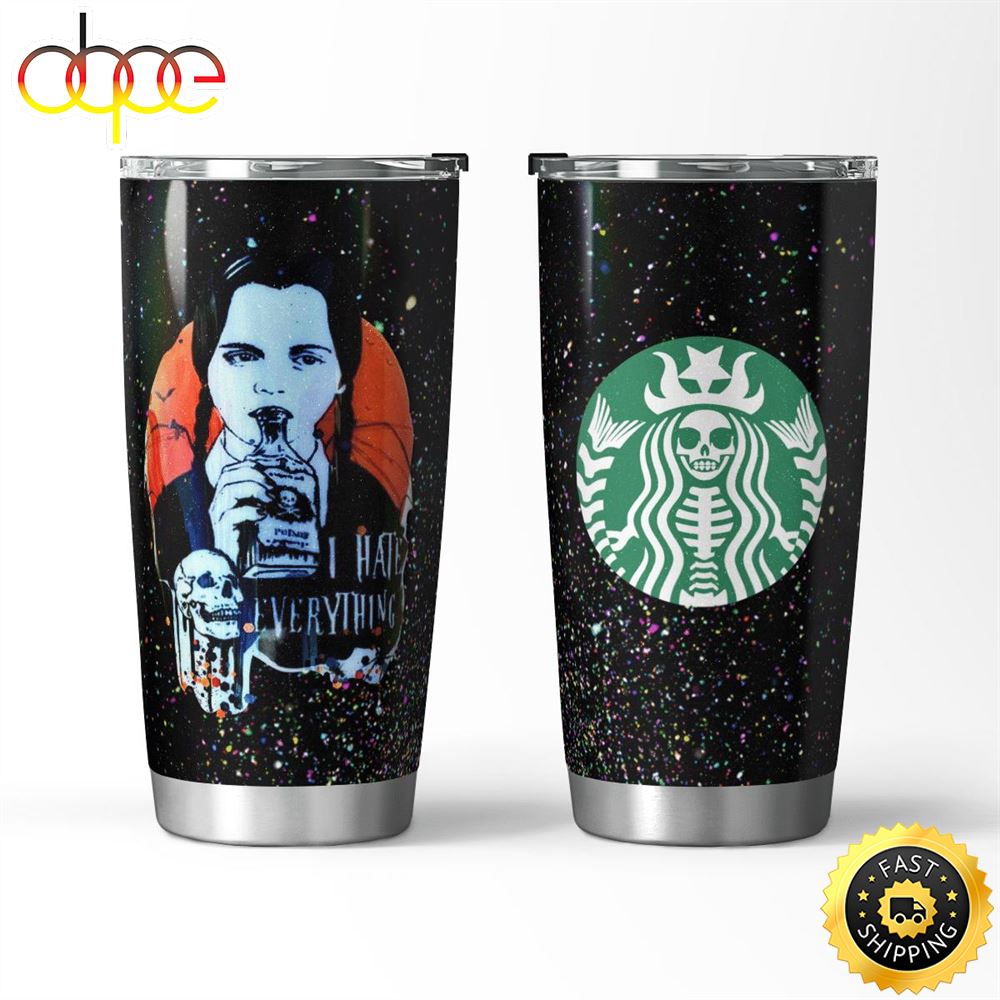 I Hate Everything Halloween Horror 3D Tumbler S6phyz