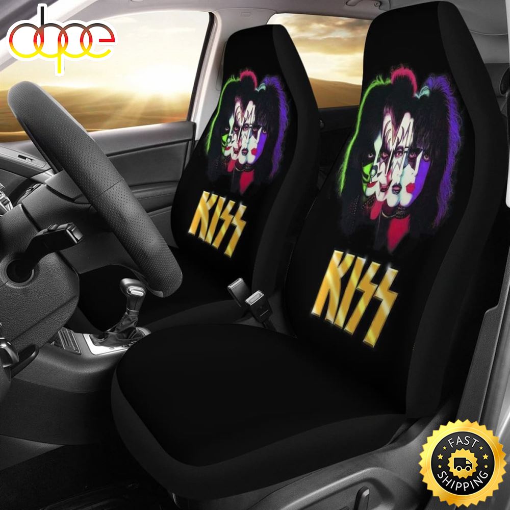 Kiss Band Rock Band Car Seat Covers Amazing Gift Ideas Lpyc5c
