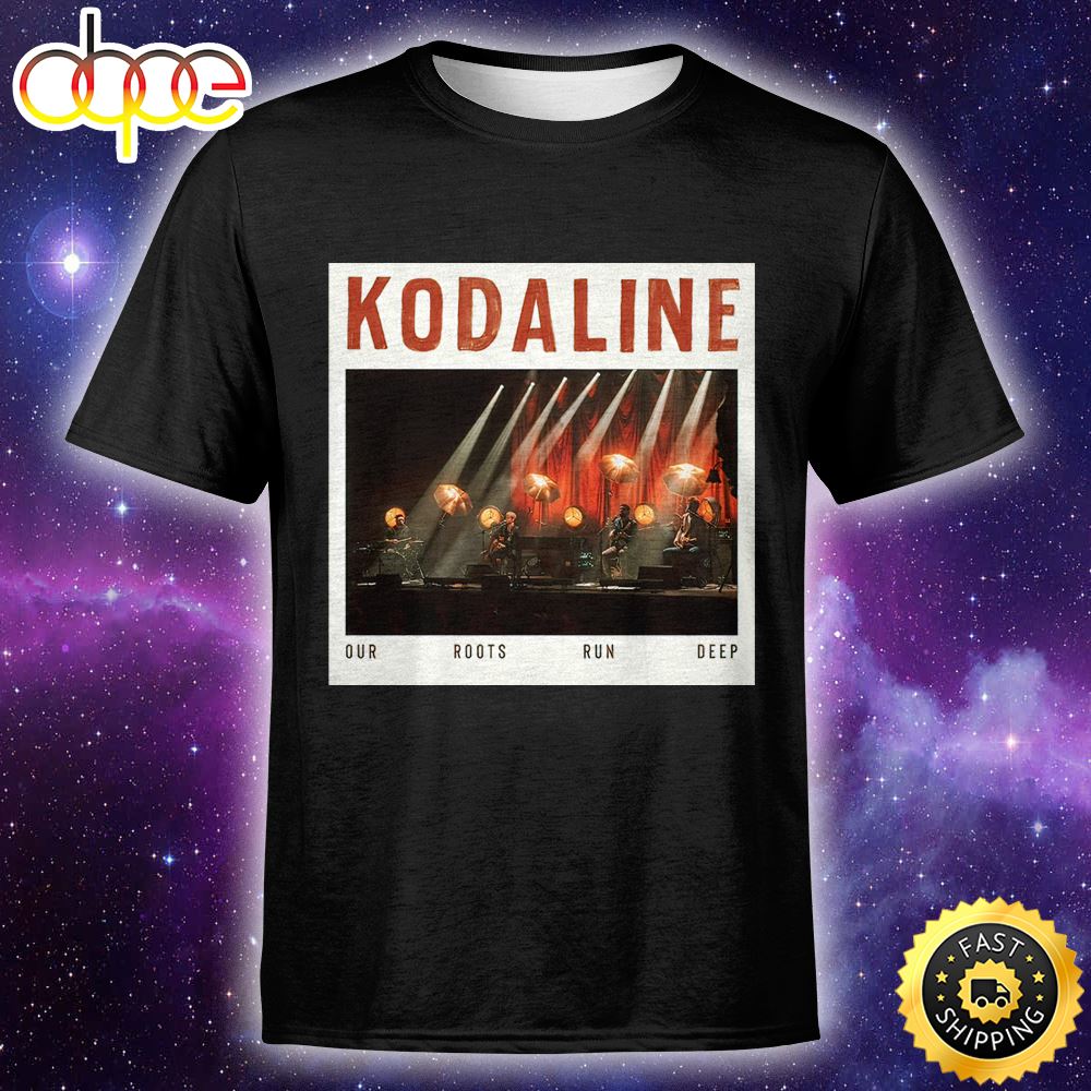 Kodaline Concert Tickets 2023 Live Tour Dates Unisex T Shirt 