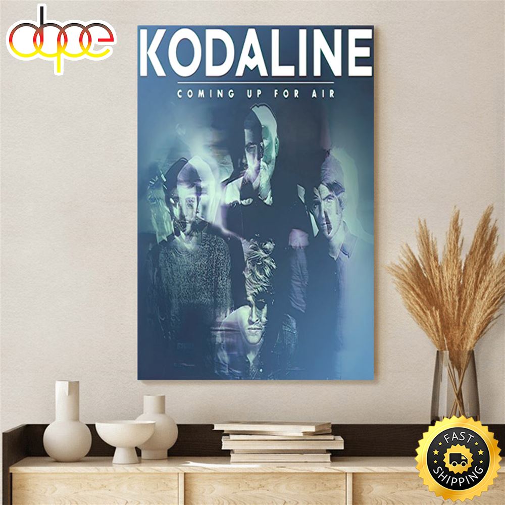 Kodaline Concert Tour 2023 Live Tour Dates Poster Canvas A4zzra