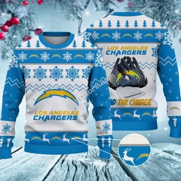 Los Angeles Chargers NFL Ugly Christmas Sweater Wybcoa