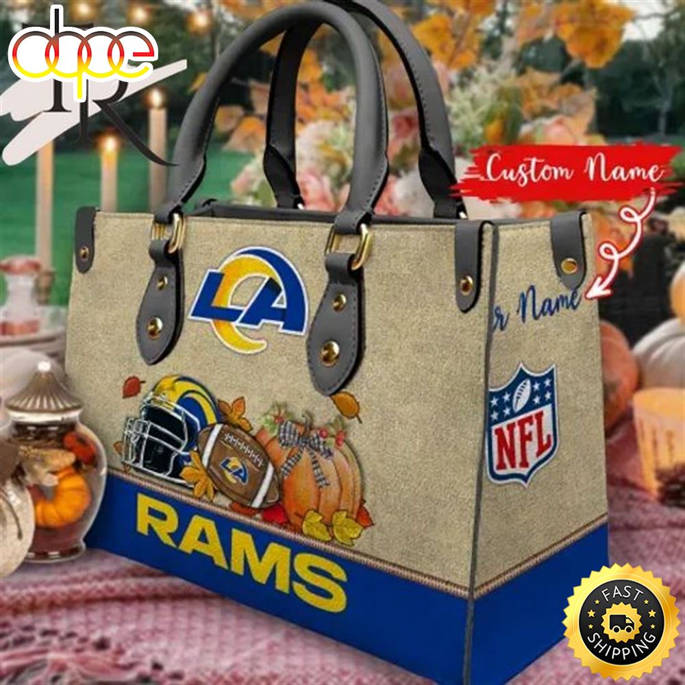 Los Angeles Rams Autumn Women Leather Hand Bag Lzovq8
