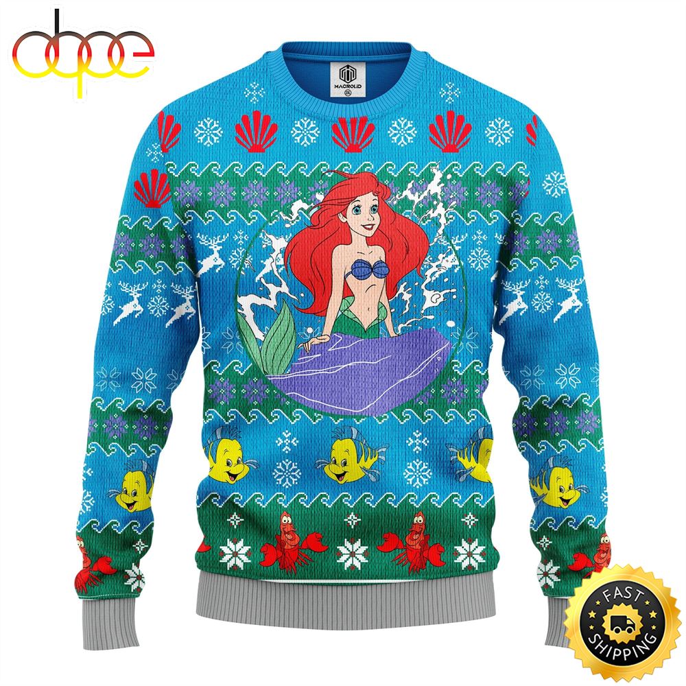 Mermaid Amazing Gift Idea Thanksgiving Gift Ugly Sweater Bioiwg