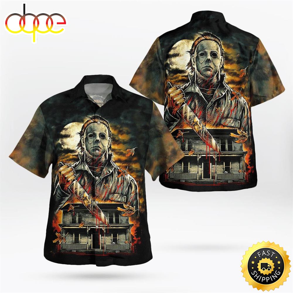 Michael Myers Halloween Hawaiian Shirt Scphyq
