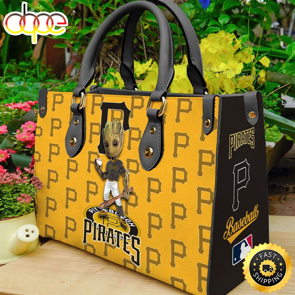 Pittsburgh Pirates Groot Women Leather Hand Bag 1 E06vdl