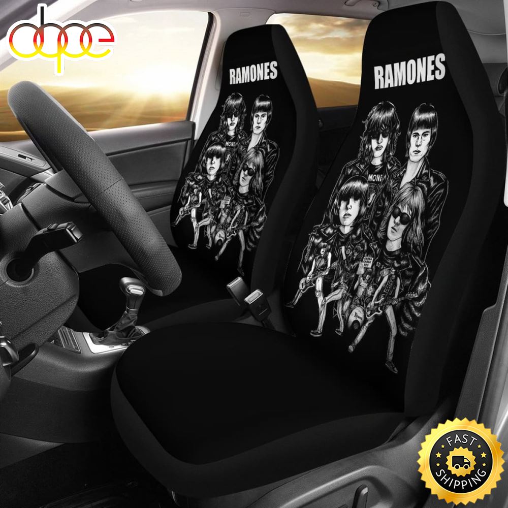 Ramones Rock Band Car Seat Covers Mlz5fe